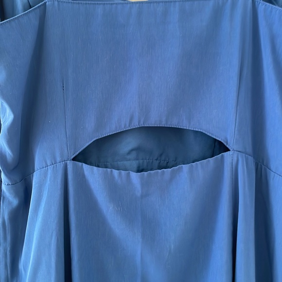 Royal blue long sleeveless dress BB Dakota - Picture 4 of 10